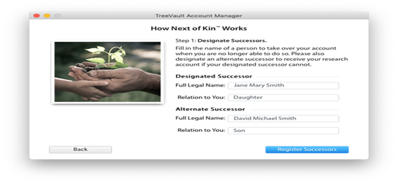 Next Of Kin Certificate