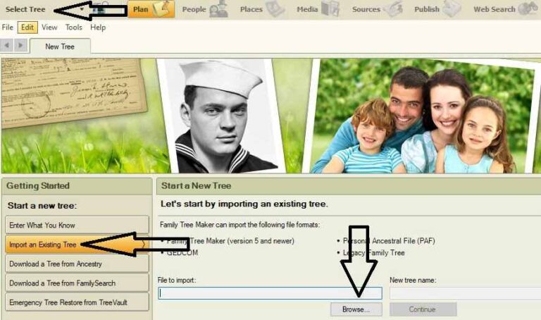 Family Tree Maker File Extension