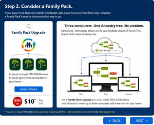 Family Pack Upgrade