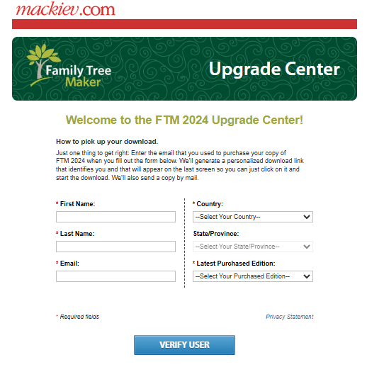 FTM 2024 Upgrade Center