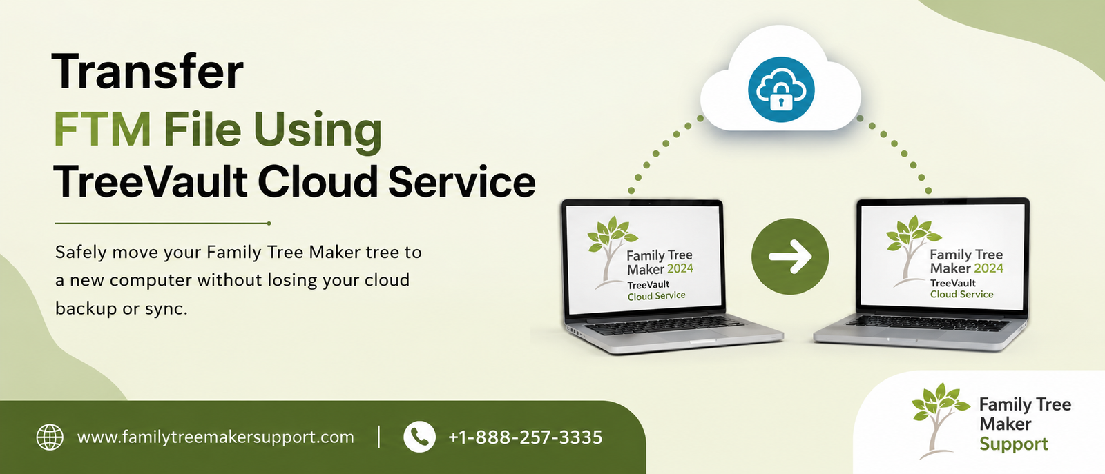 Transfer FTM file using TreeVault Cloud Service 