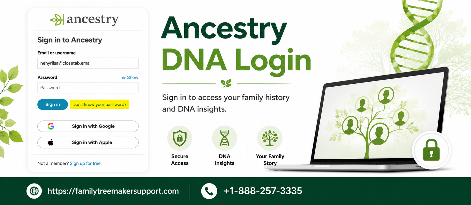 Ancestry DNA Login